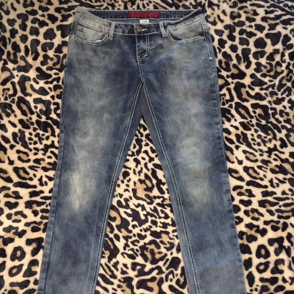 EUC Bongo Booty Bling skinny jeans size 7 VINTAGE
